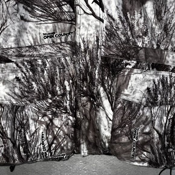 Cabelas Dry Plus Hunting Hooded Jacket Sz L Thinsulate Seclusion 3D Open Country - Picture 6 of 11